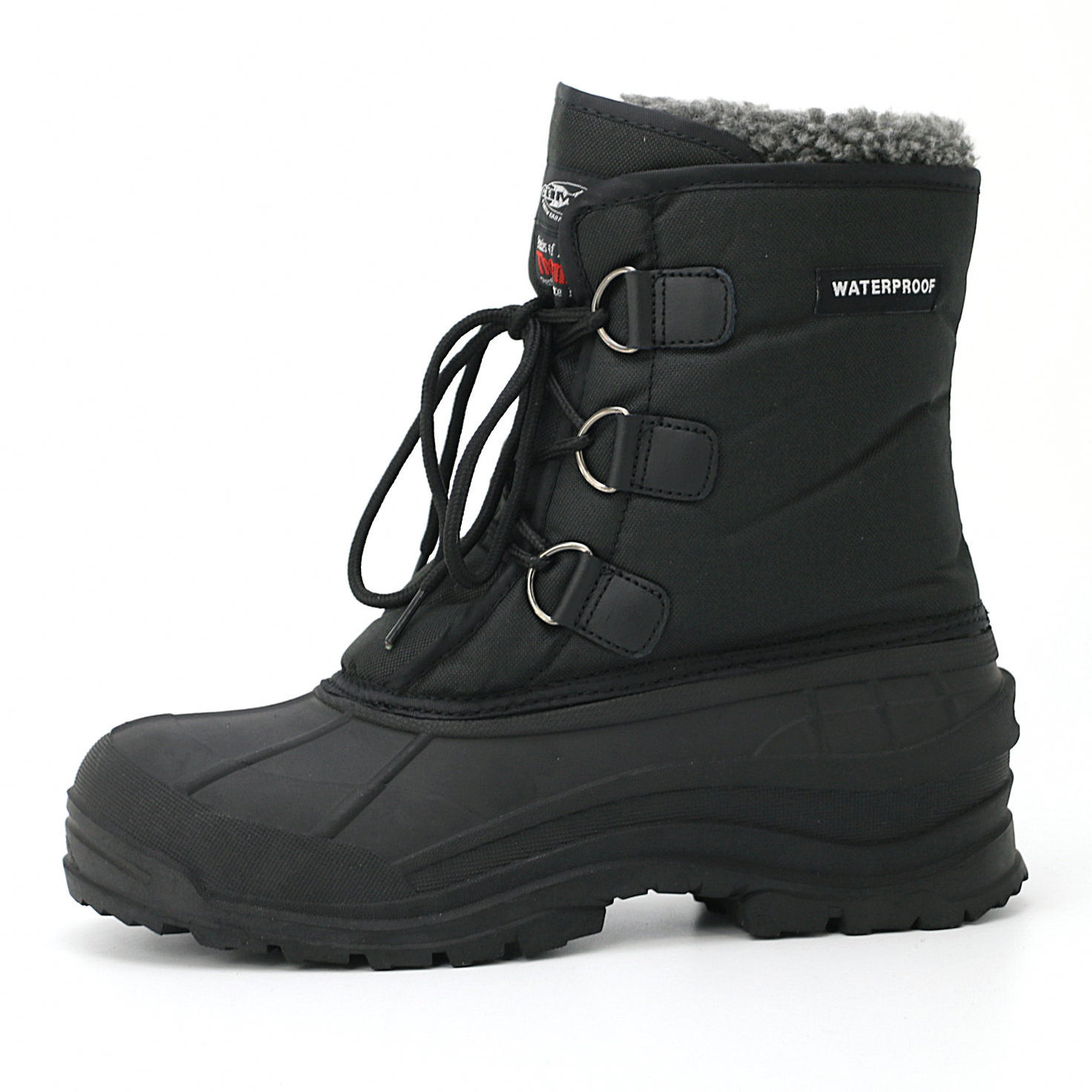 Safe and stylish winter outdoor men's work boots Snow boots Ankle boots