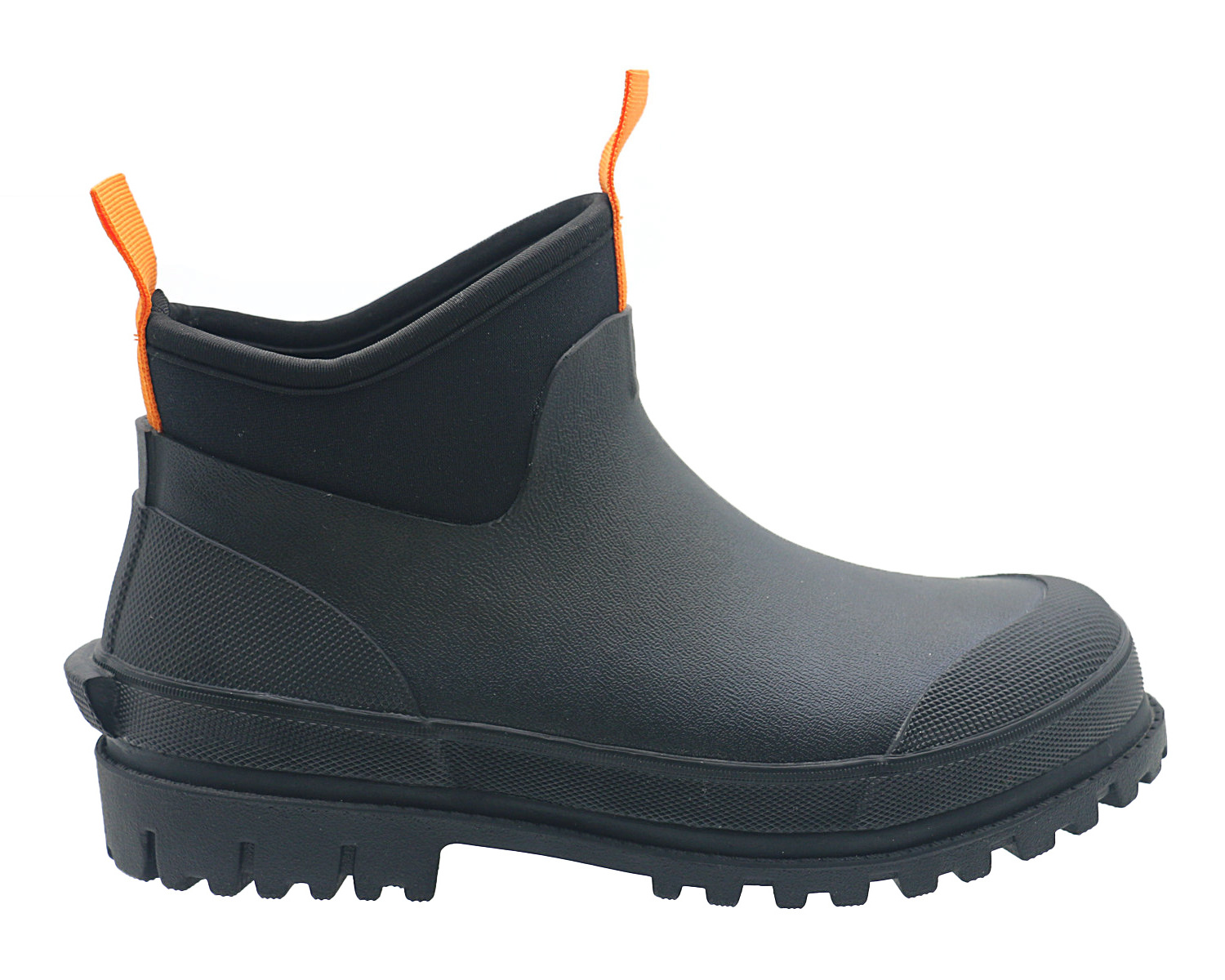 Men's Waterproof Neoprene Rain Boot Slip On Women Ankle Boot