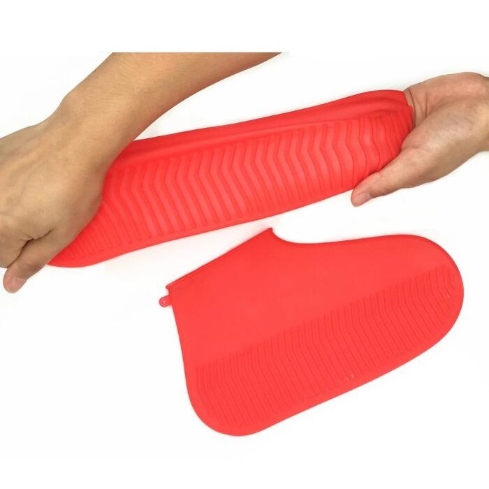 Waterproof Reusable Shoes Covers Overshoes Silicone Rainproof portable Shoe Protectors