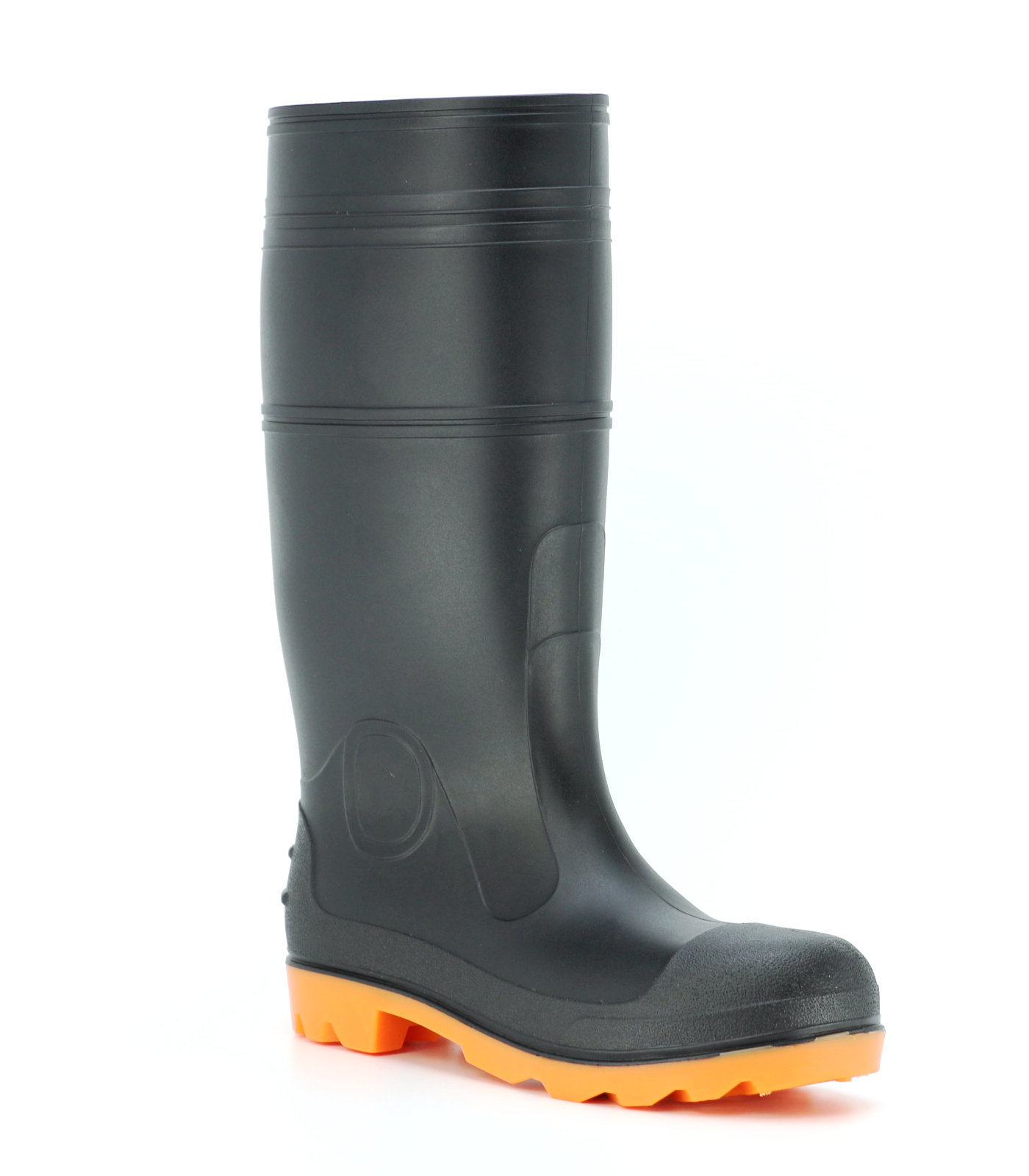 Wholesale Fashion Industry Comfortable Waterproof Gumboots Safety Men Clear Pvc Rain Boots