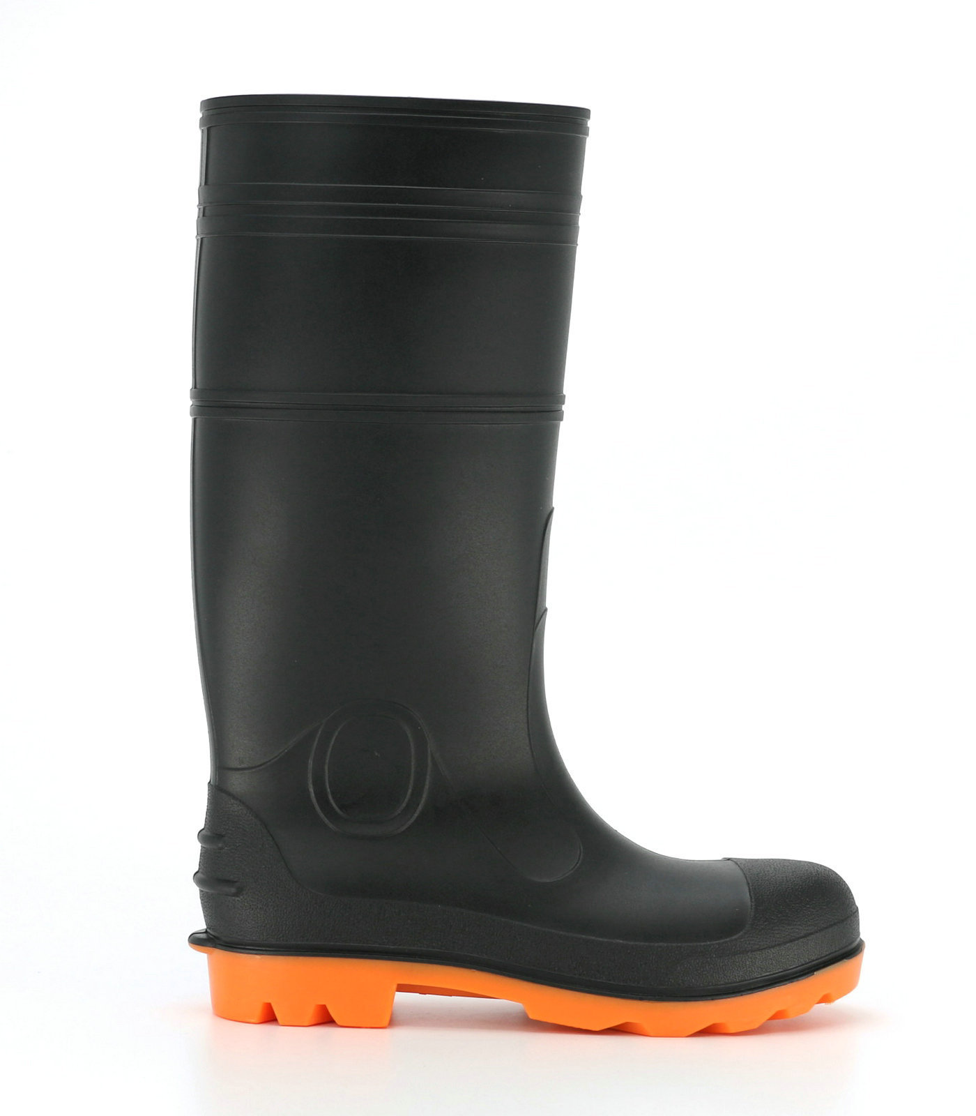 Wholesale Fashion Industry Comfortable Waterproof Gumboots Safety Men Clear Pvc Rain Boots