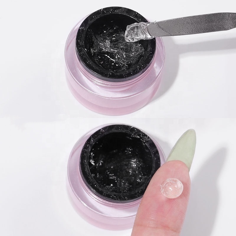 8ml PVC Nail Soft Gel 3D Non-stick Hand Solid DIY Clay Crystal Soft Glue Carving Model UV Glue