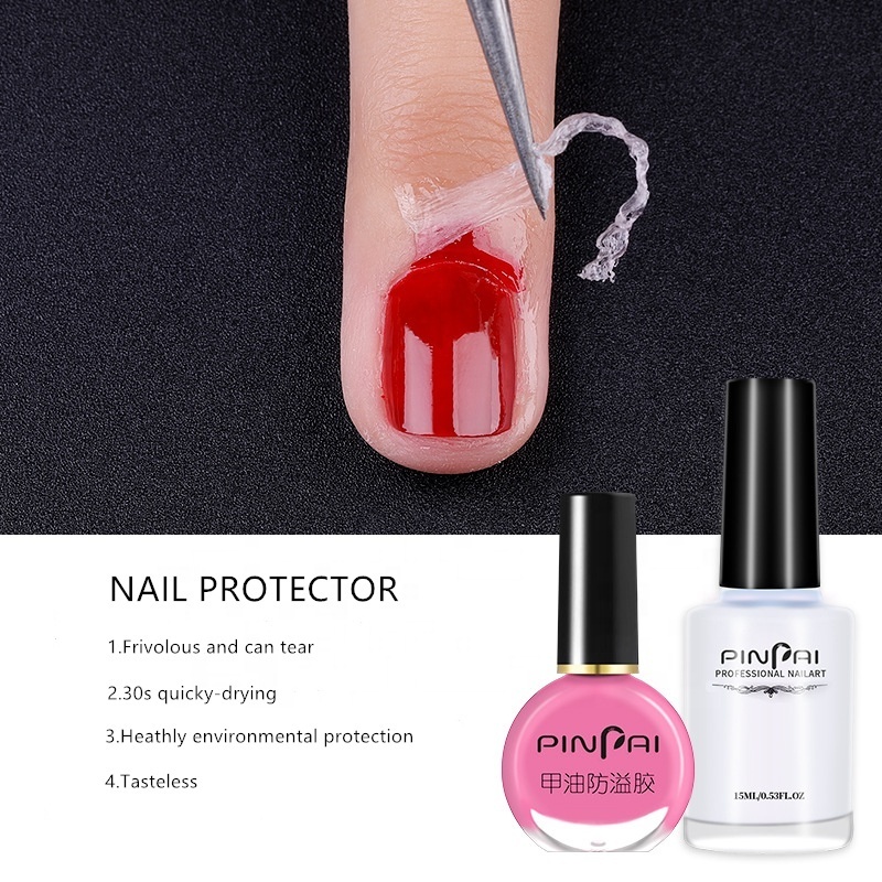 New Top Quality Professional Nail Art Anti-overflow Glue Peel Off Cuticle Guard