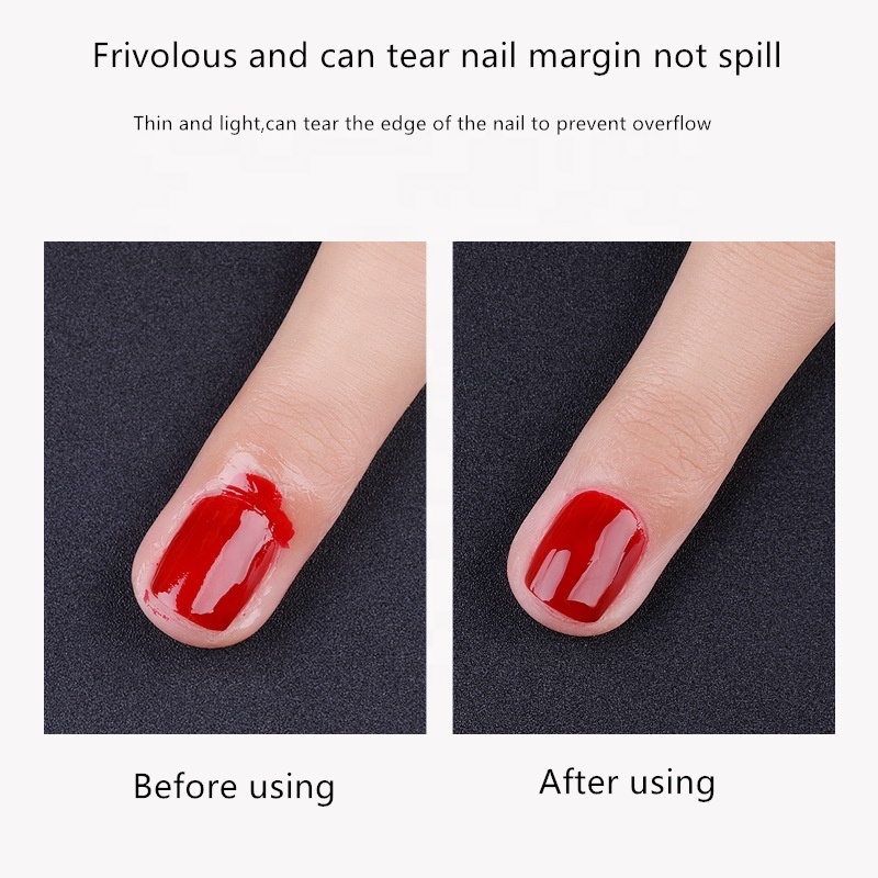 New Top Quality Professional Nail Art Anti-overflow Glue Peel Off Cuticle Guard