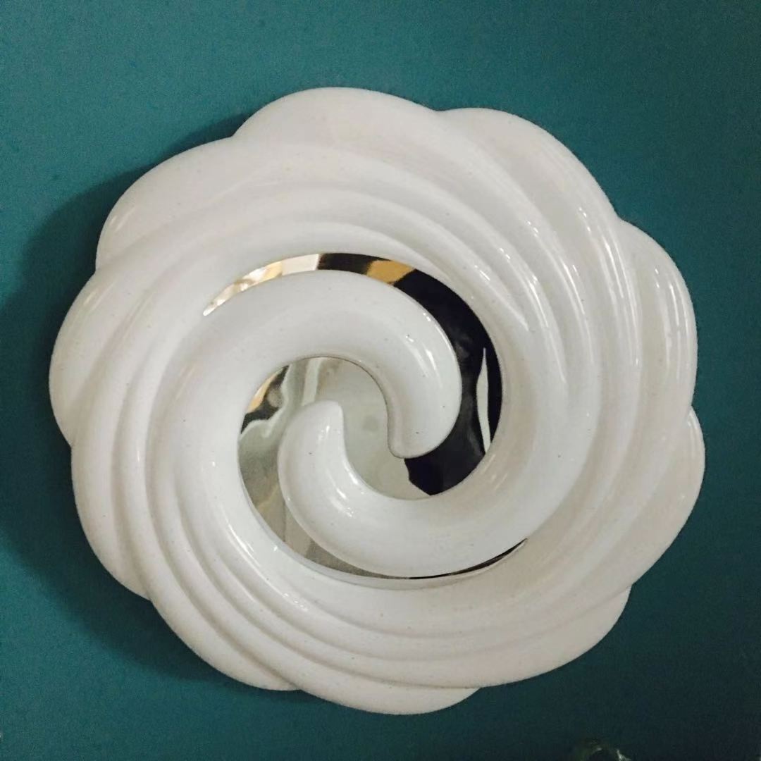 Spiral-shaped modern high quality creative soft light simple ceiling light basement inside house