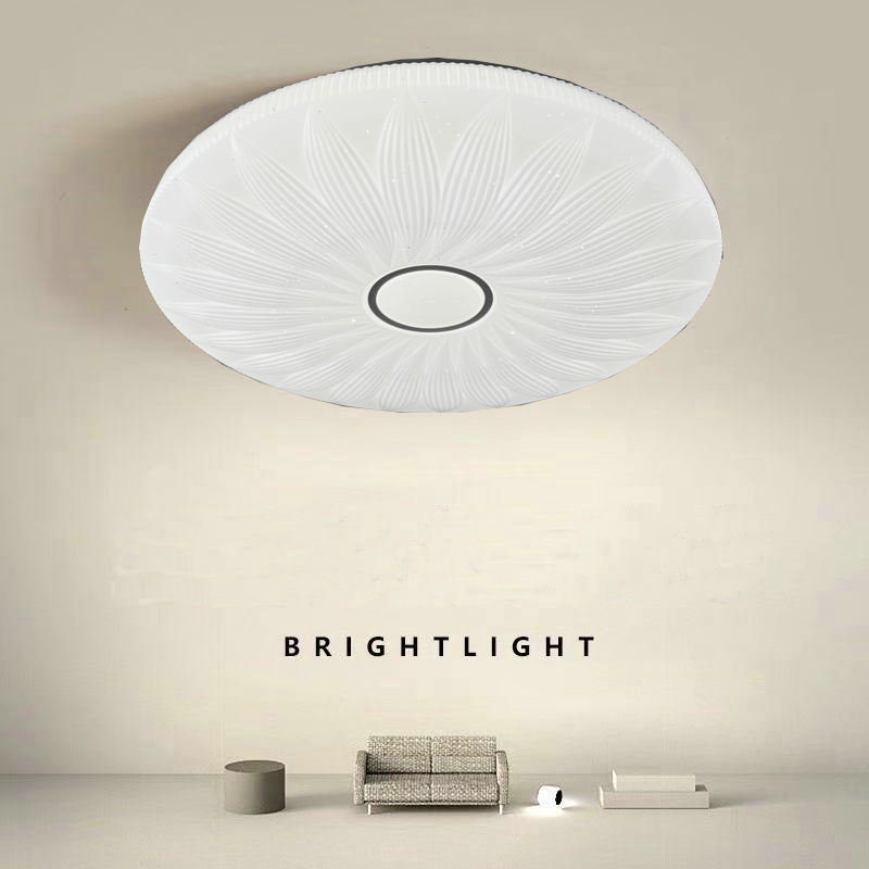 Flower shape living room bedroom indoor decoration high quality soft light modern ceiling led light fixtures