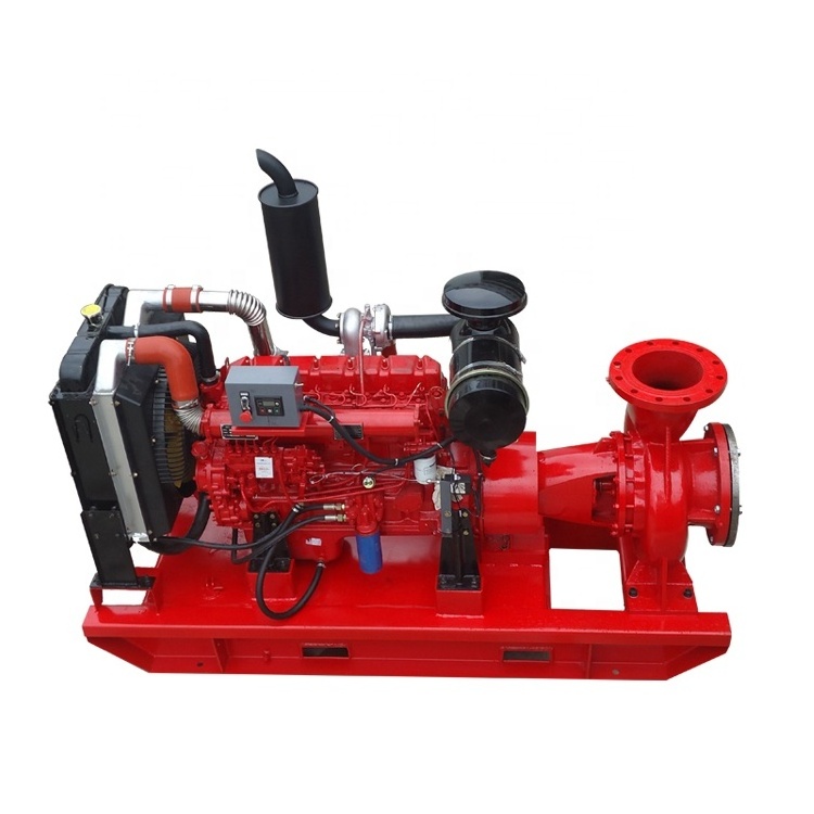 50HP Fire fighting centrifugal diesel engine small water pump