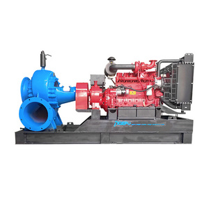 5000m3/h high volume mixed flow pump diesel engine driven pump set