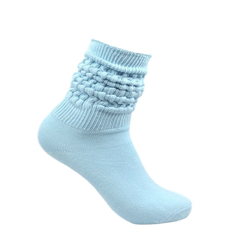 Winter colourful socks women thicYLk warm slouch socks