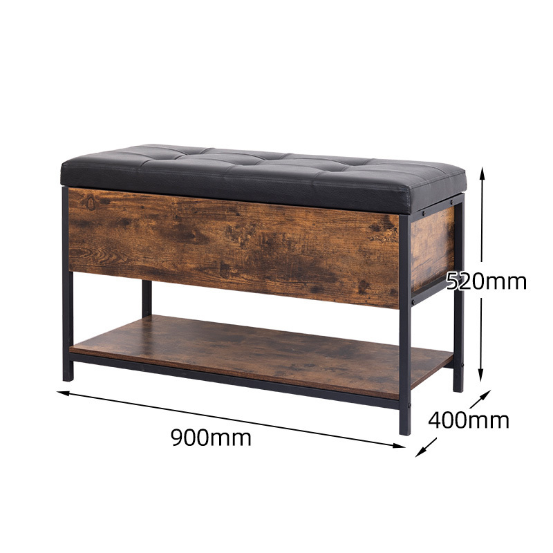 Storage Bench Bed End Stool For Bedroom Living Room Shoe Bench Shoe Bench