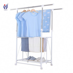 Good price foldable living room laundry hanging drying clothes rack