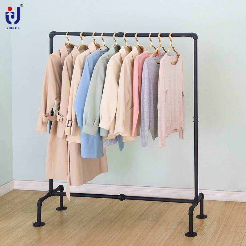 Circular Baby Collapsible Clothes On Rack Wheels