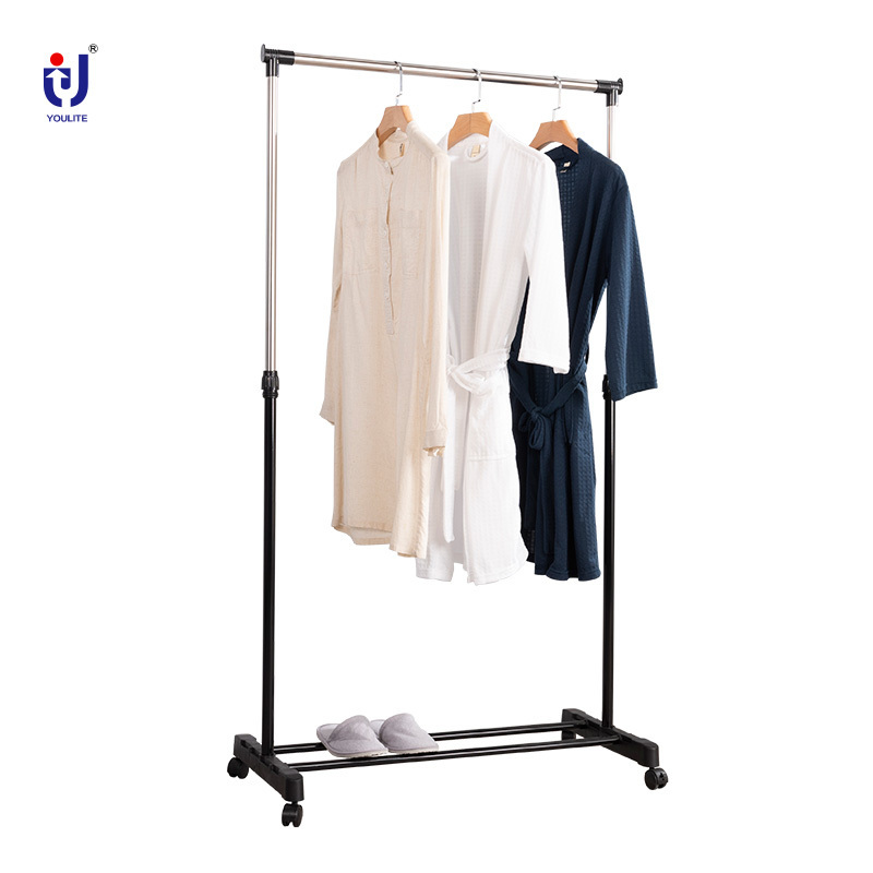 Youlite Elegant Style single pole Clothes Shoe Stand Rack Dryer