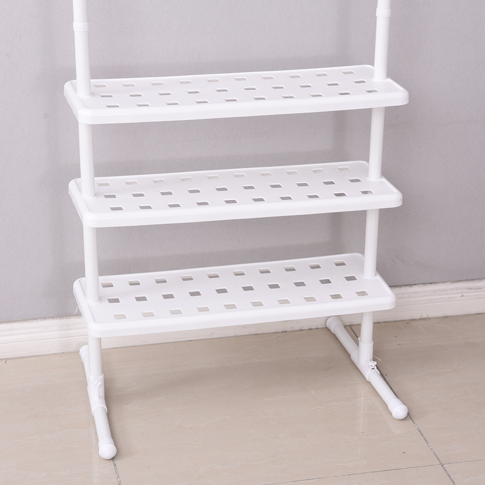 Factory Supplying Traditional 8 Pairs 3 Tier Coat Luxury Rack Mirror Shoe Racks With Low Price