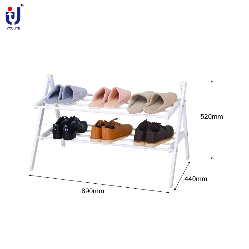 New shoe rack foldable balcony multifunctional shelf large capacity simple display shoe rack household combination storage rack