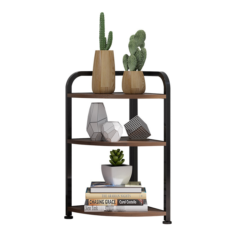 Shelf Storage Holders 4 Tier Corner Display Rack Multipurpose Shelving Organizer bookcase Unit