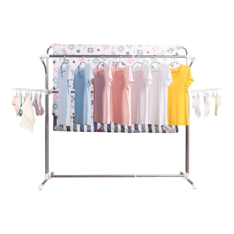 brand new hot sale modern 2 pole vertical moving free large storage coat dryer for house using