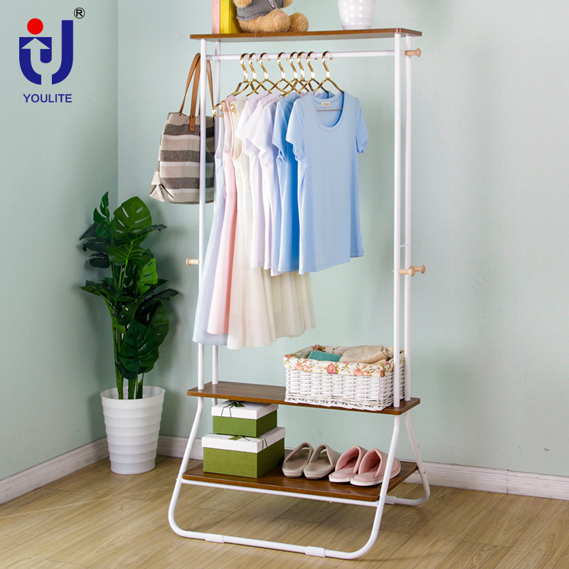 Stainless steel clothes cloth hanging rack drying stand rack