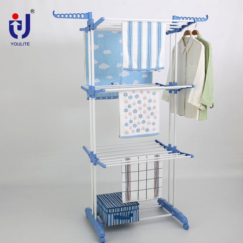 Different Color Baby Clothes Drying Rack Stand Ladder