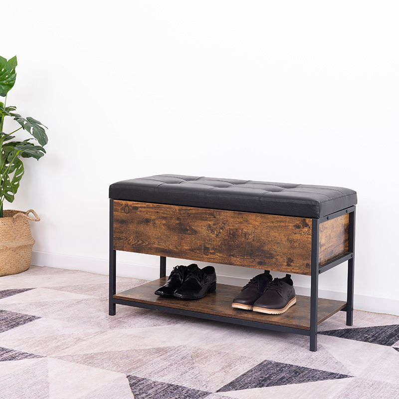 Storage Bench Bed End Stool For Bedroom Living Room Shoe Bench Shoe Bench