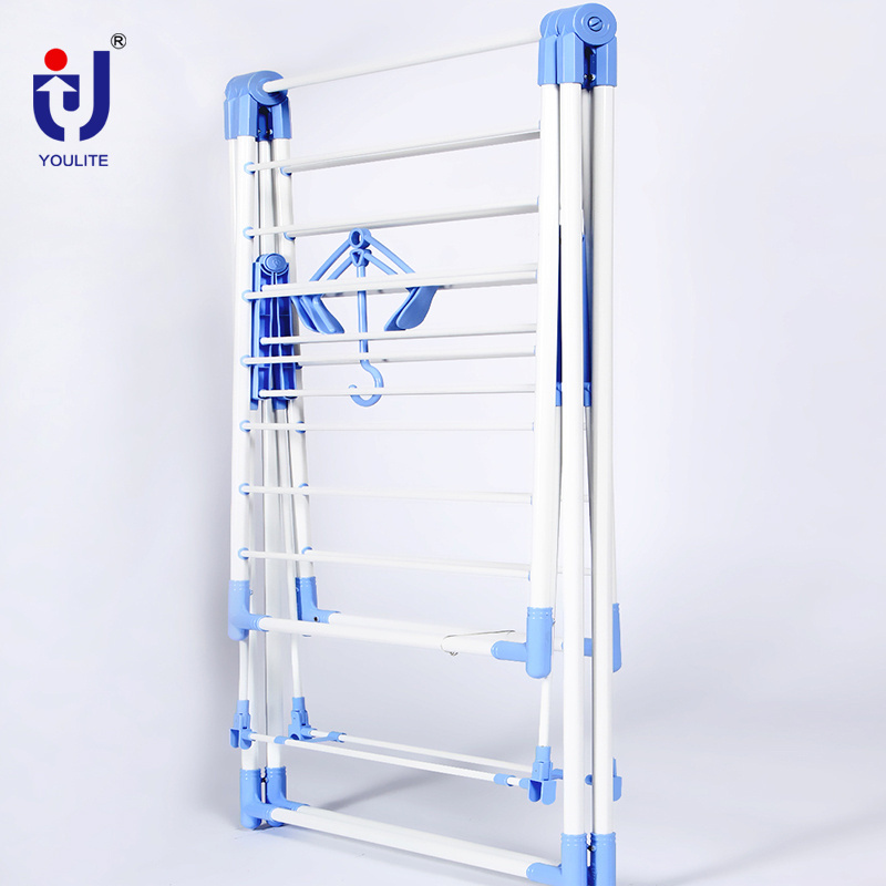 Tall hanging simple clothes clothing shelves store garment racks