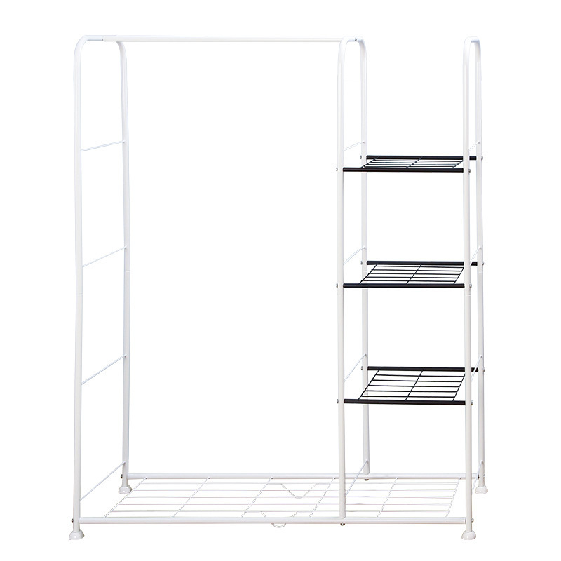 Good quality portable folding rack for clothes free standing clothes rack storage closet