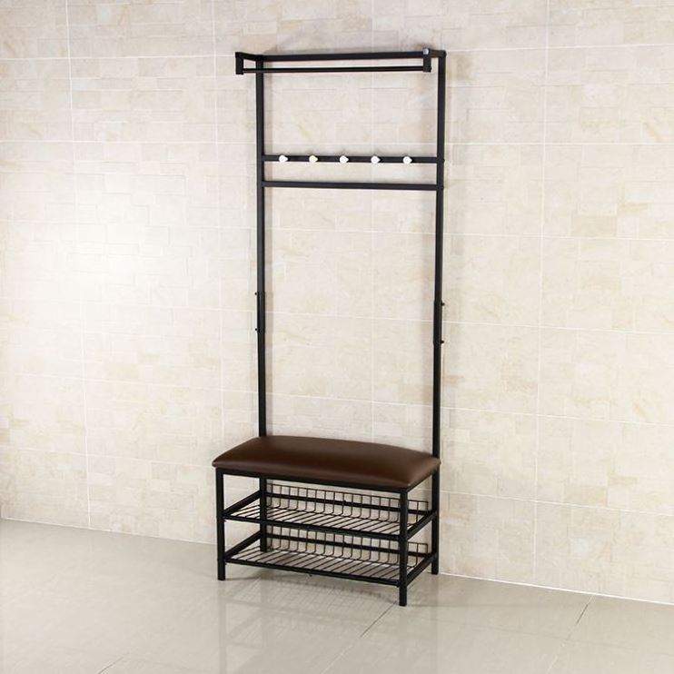 Professional Entryway Wall Mounted Coat Rack With Shelf