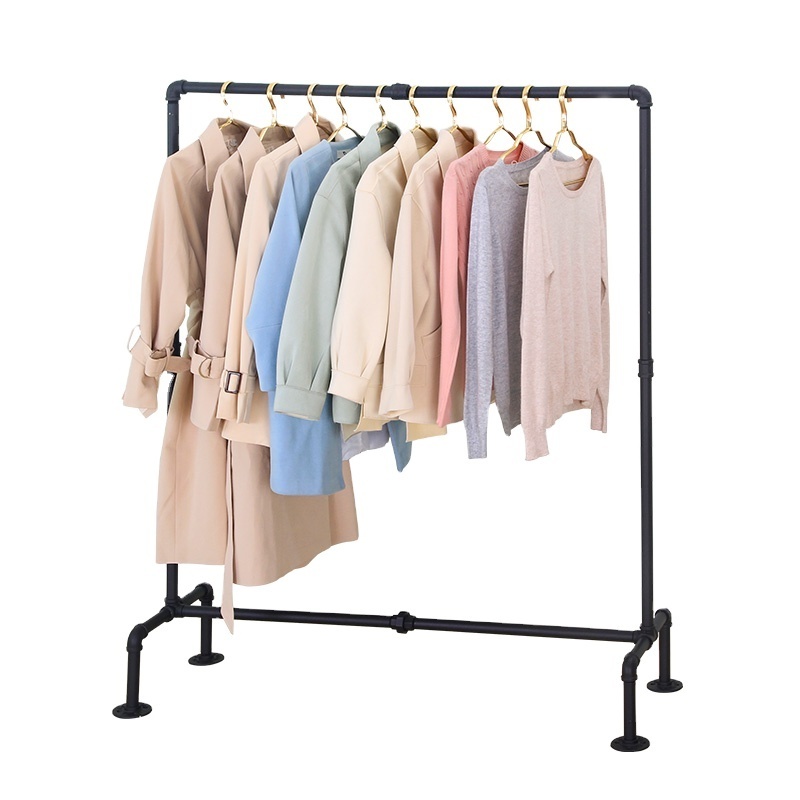 OEM ODM Metal Scallops Clothing Garment Rack Clothes Hanger for Hanging Clothes Drying Tower Coat Stands