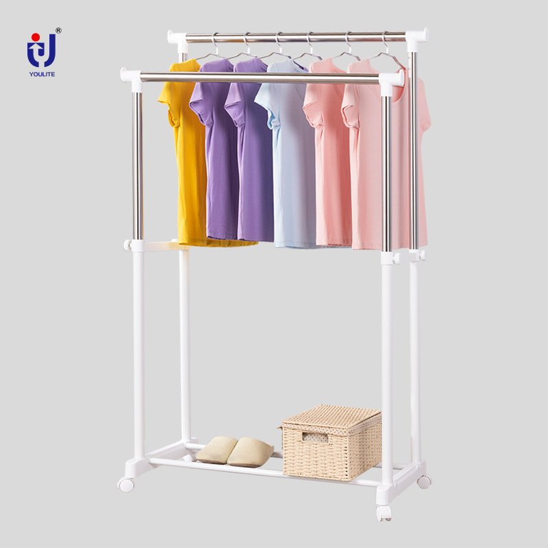 Customized metal Multi-functional Modern Simple Cloth Hanger Rack clothes hook cast iron coat rack