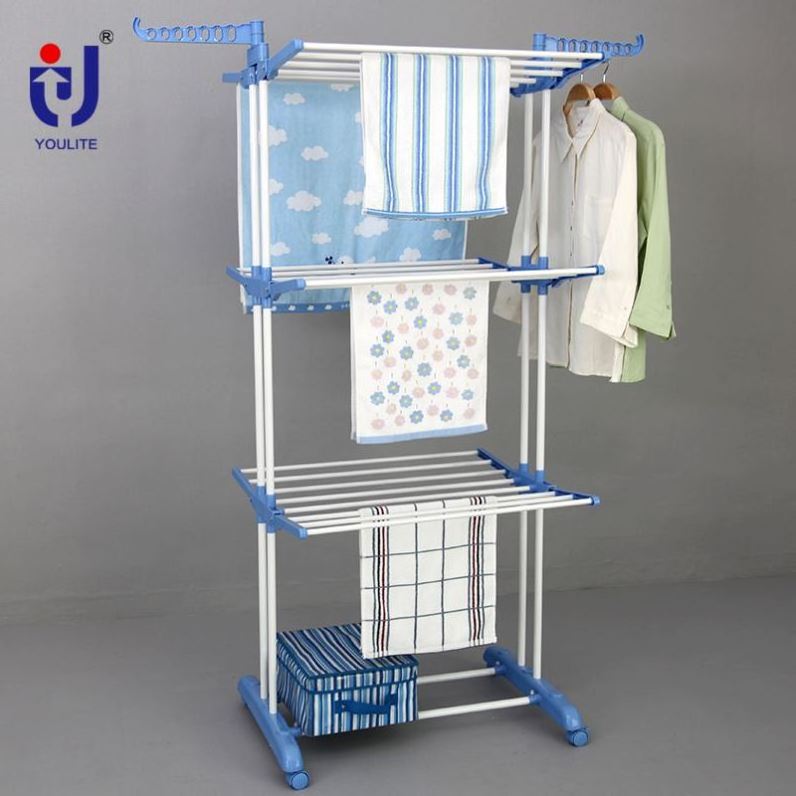 Cheap Clothes Shoes Bags Rail Heavy Duty Display Stand And Rack