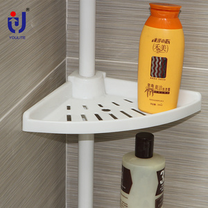 User-friendly Design Wall Mounted Acrylic 3 tier Bathroom Shelf