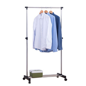 Competitive Price Clothes Hanger Single Pole For Hanging Stand