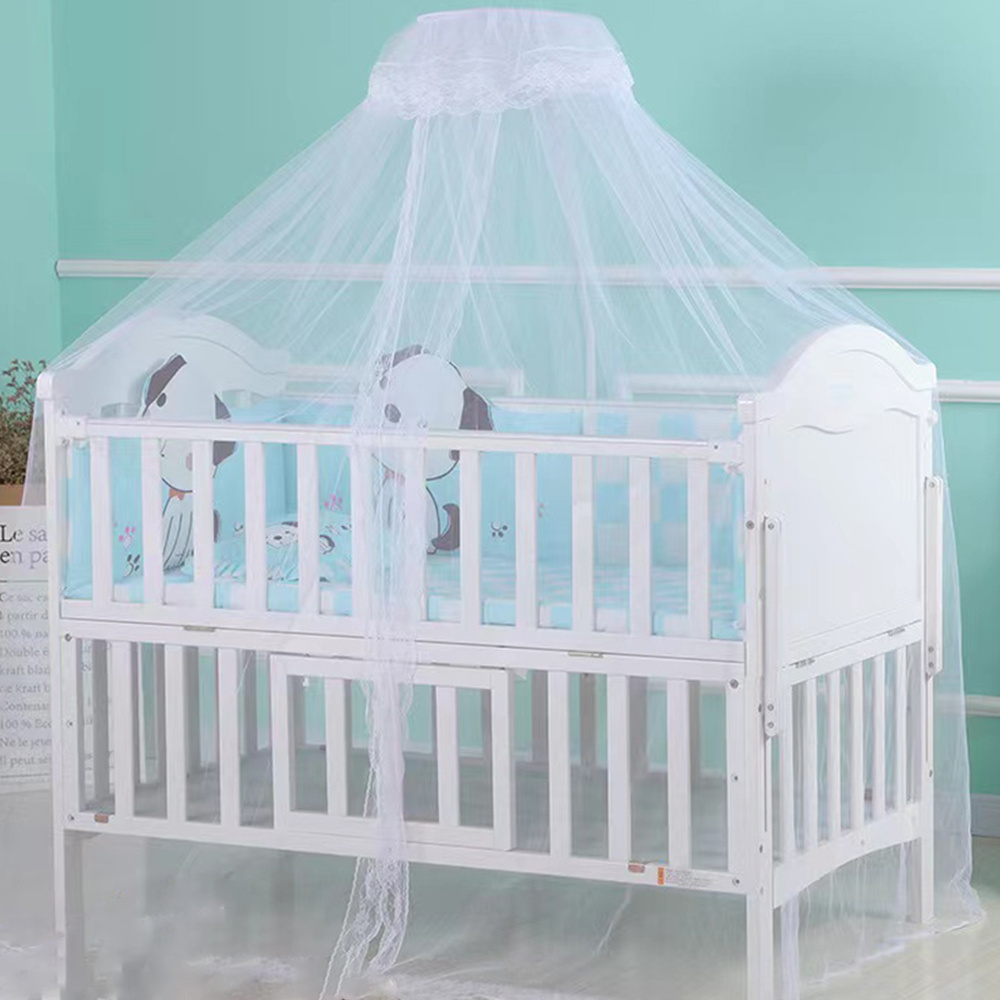 Decorative circle round Mosquito Net bed canopy