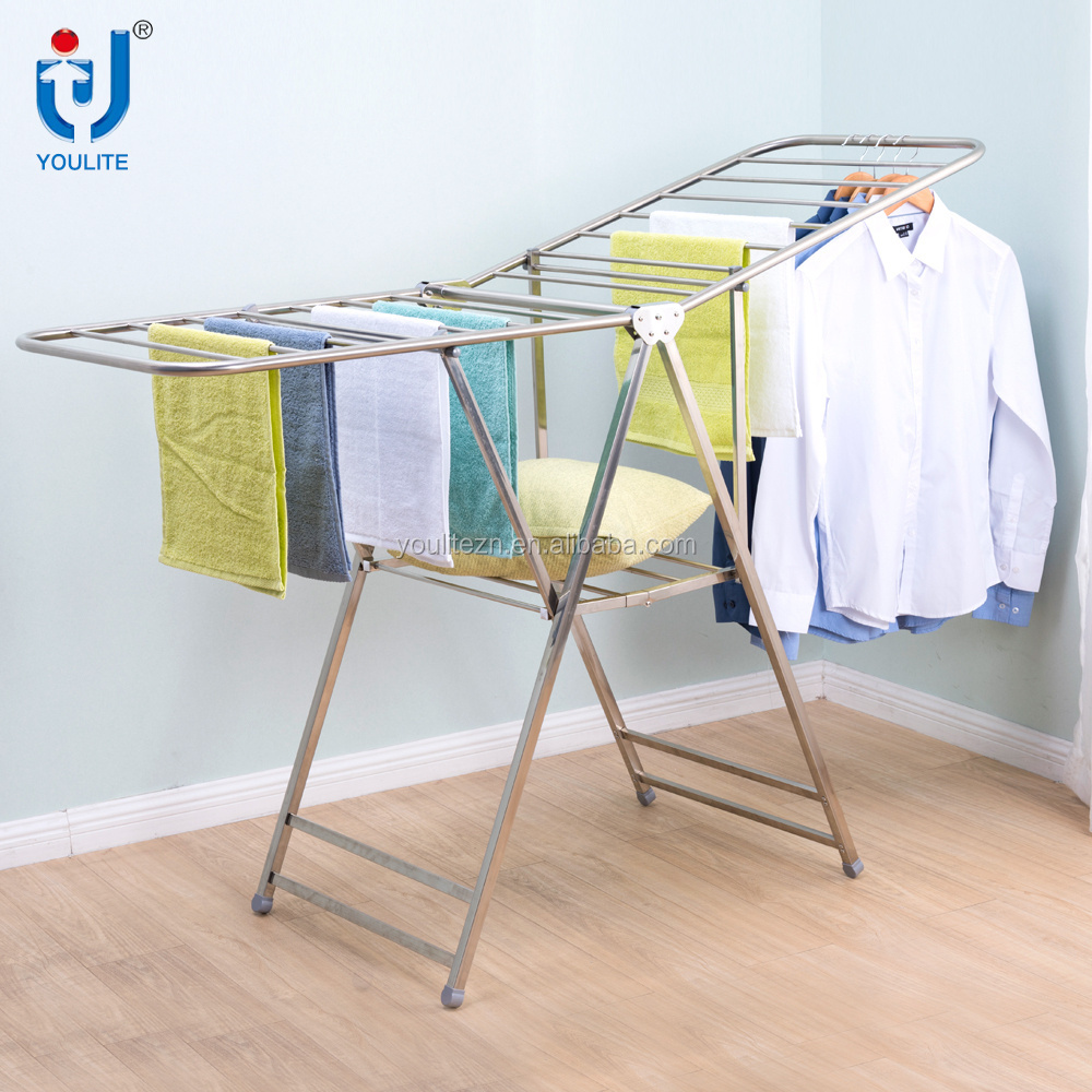 New product outdoor metal folding clothes drying rack