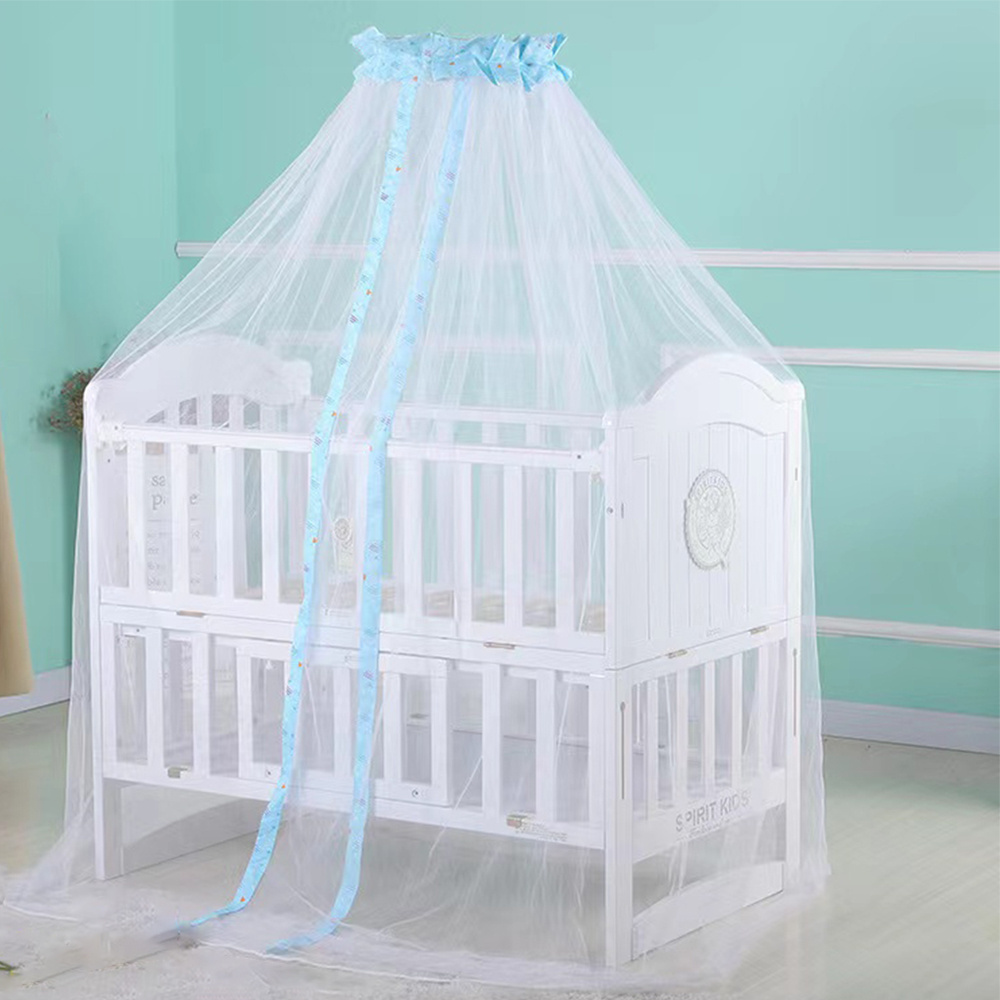 Decorative circle round Mosquito Net bed canopy