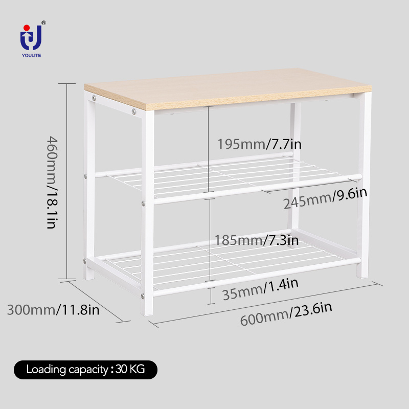 Modern Design Floor Clothes Display Stand Shoes Storage Home Use Garment Rack Bedroom Clothes Rack