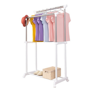 Customized metal Multi-functional Modern Simple Cloth Hanger Rack clothes hook cast iron coat rack