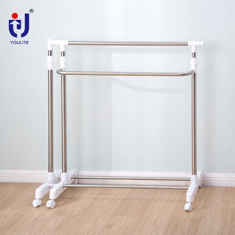 Metal Material Metal Hanging Clothes Hanger Storage Rack