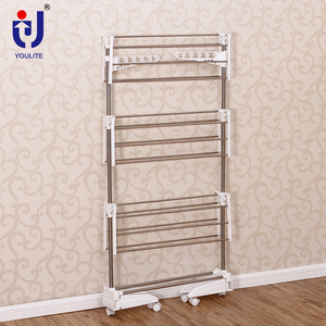 Portable aluminium laundry rack for drying clothes