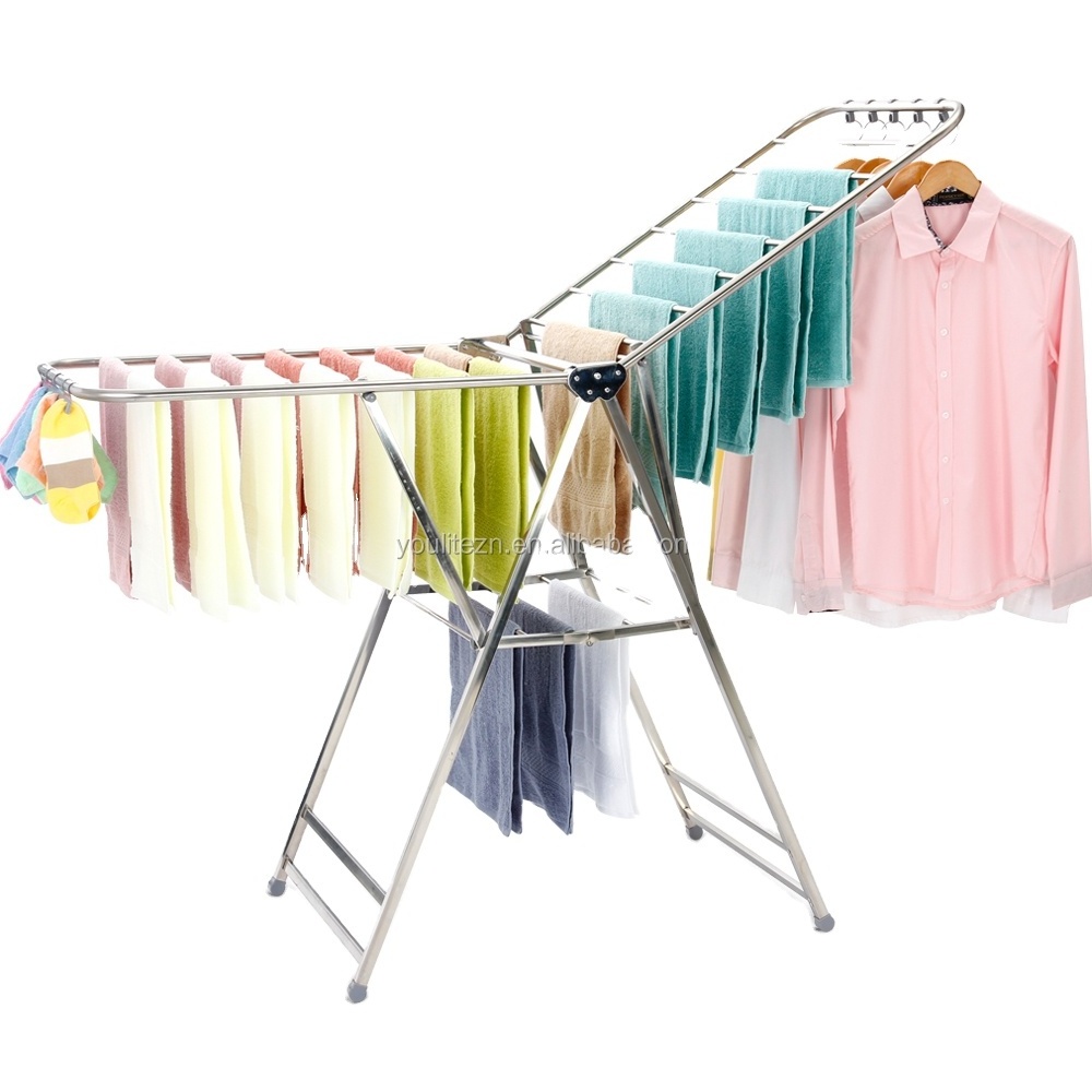 New product outdoor metal folding clothes drying rack