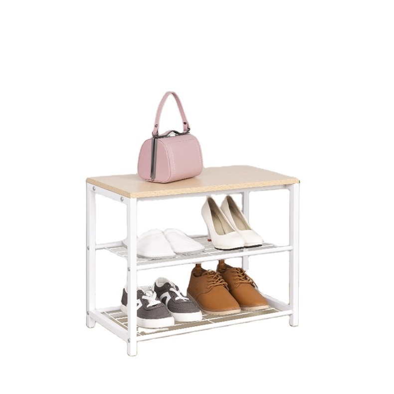 Modern Design Floor Clothes Display Stand Shoes Storage Home Use Garment Rack Bedroom Clothes Rack