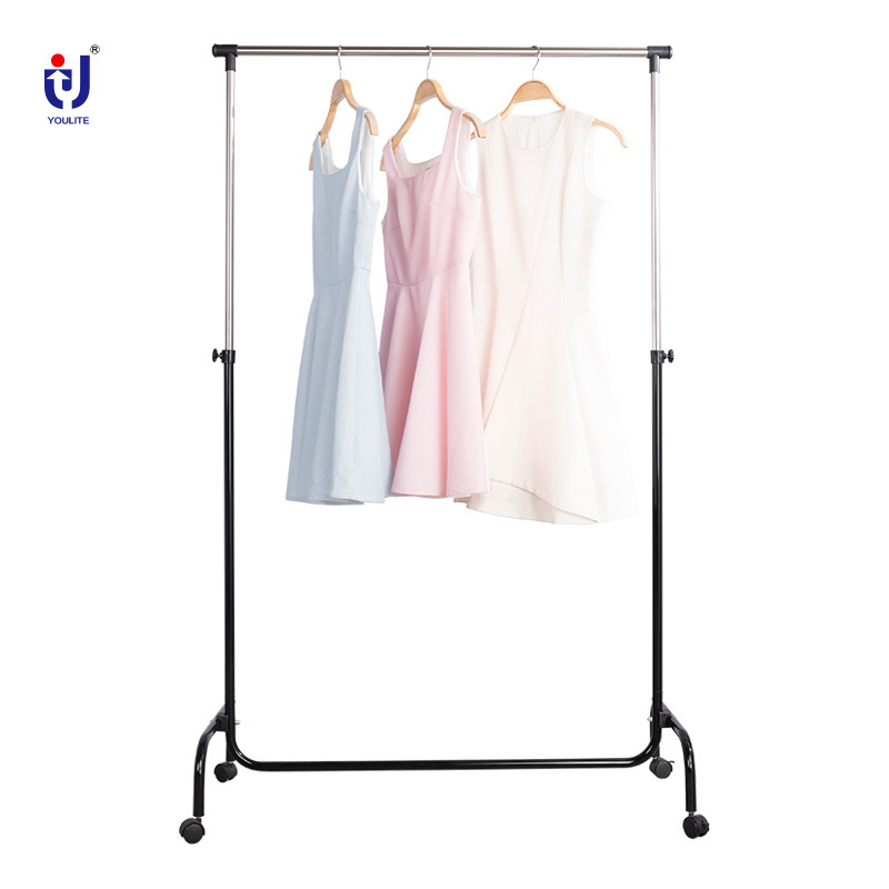 Metal Frame 1 Layers Coat Hanger Stand space saving shoe bench and coat rack