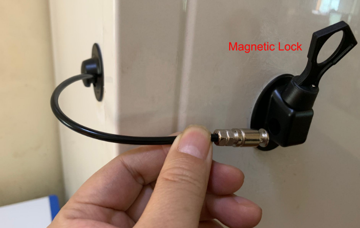 Refrigerator Lock with Magnetic, Child Safety Locks, Fridge Freezer Door Lock