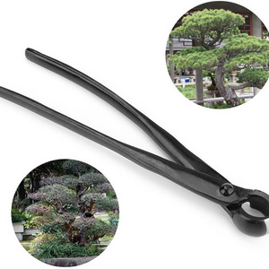 Bonsai Concave Branch Cutter, 8.4 Inch Manganese Steel Alloy Sharp Blade Round Edge Knob Cutter, Gardening Concave Pruner(210mm