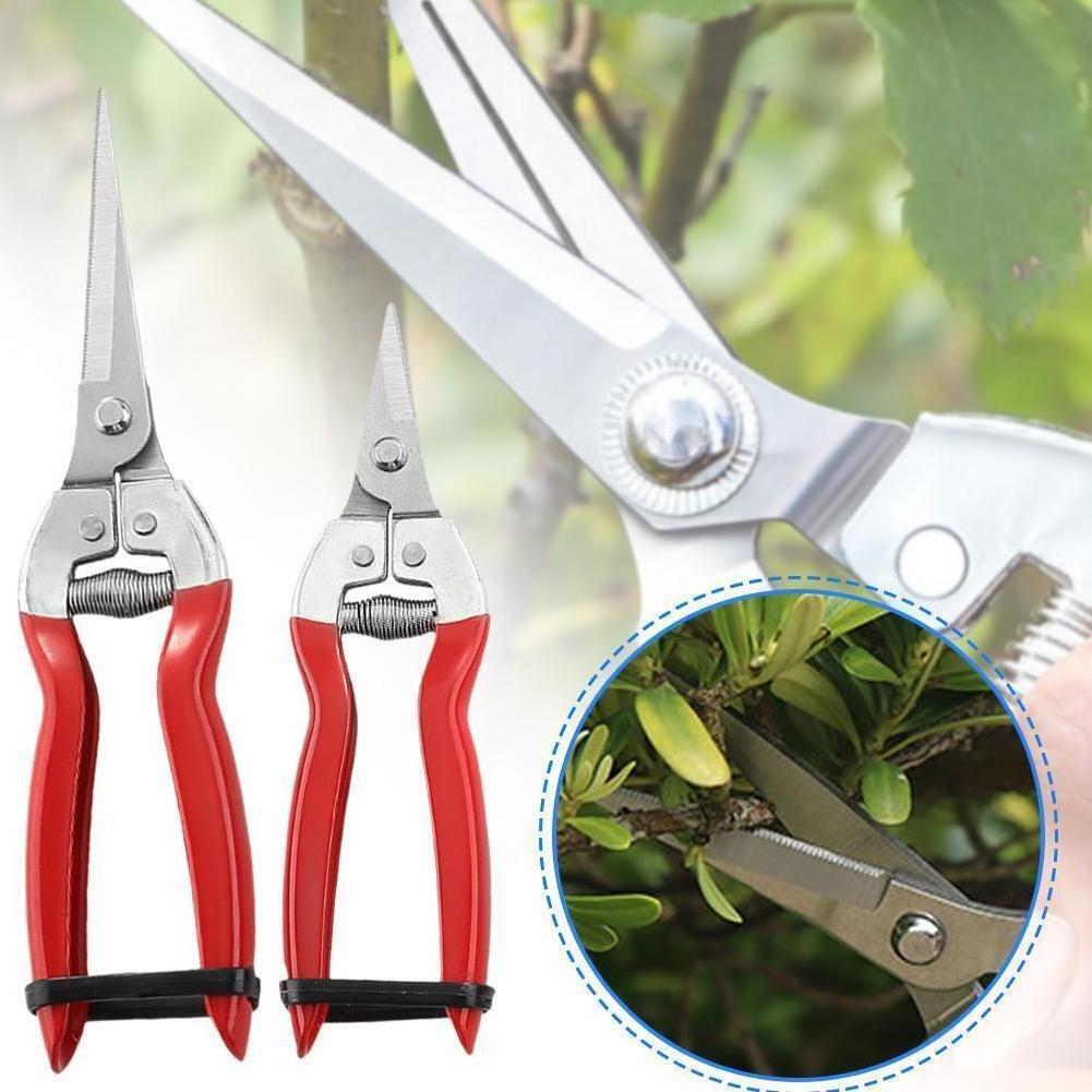 GARDENING HAND PRUNER SCISSORS PRUNING SHEARS MICRO TIP LEAF For PLANTS