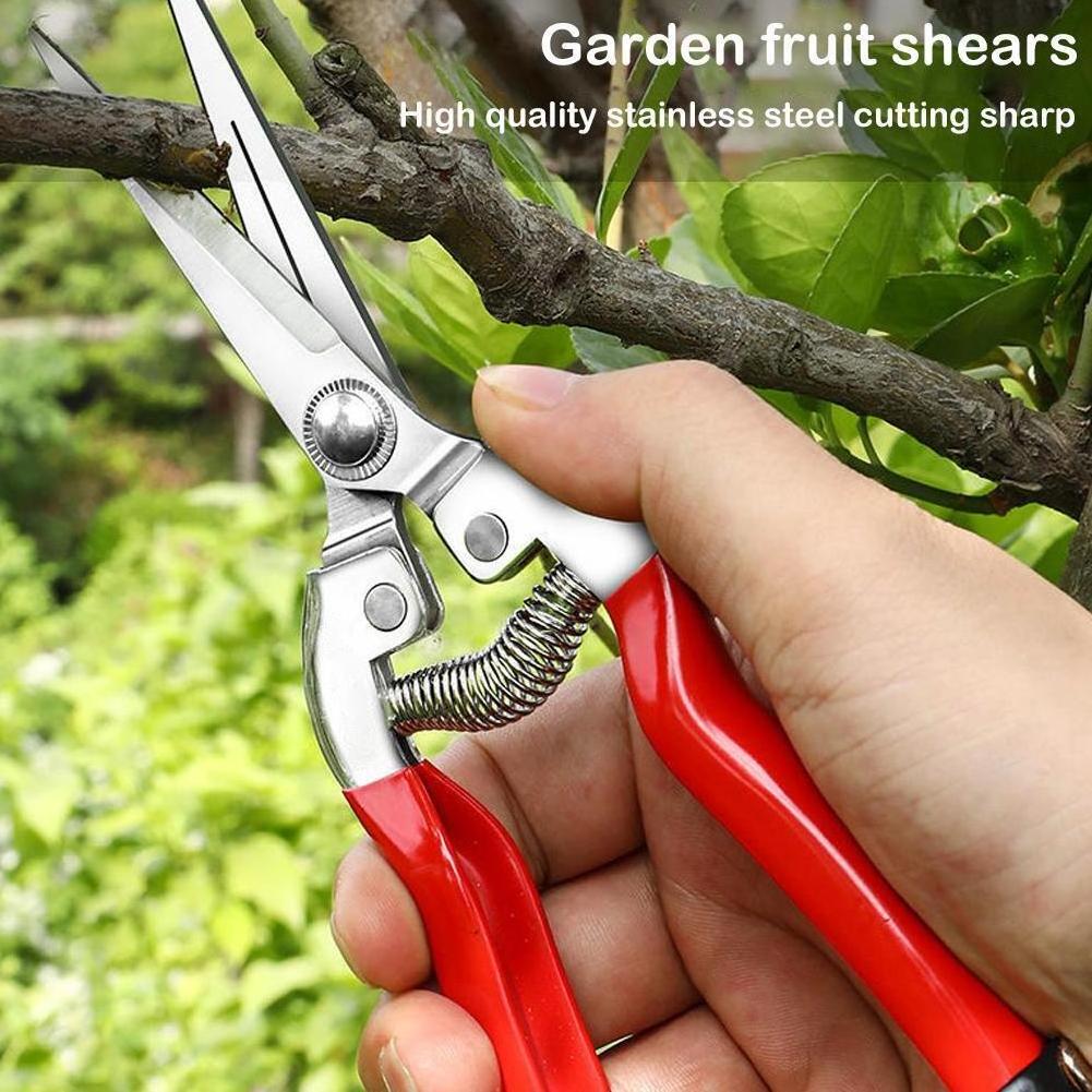 GARDENING HAND PRUNER SCISSORS PRUNING SHEARS MICRO TIP LEAF For PLANTS