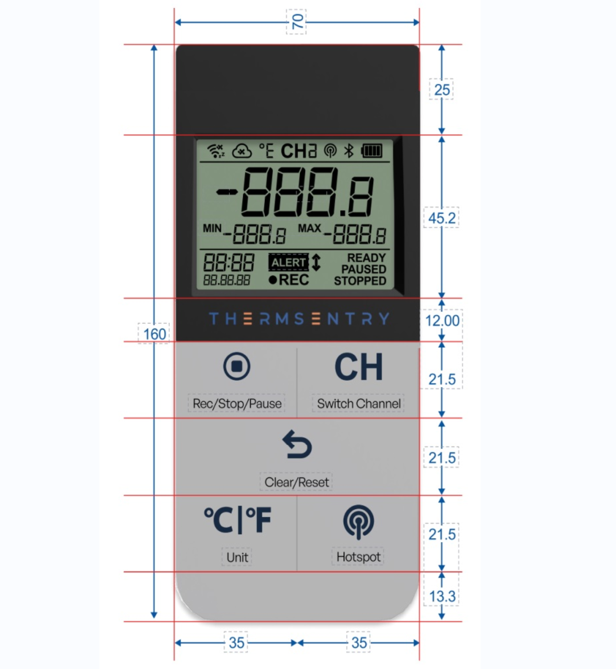 Custom membrane keyboard keypad for display