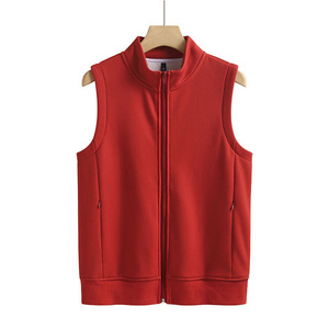 New high-end waistcoat vest work clothes Multi pocket work clothes Custom vest Multi pocket canvas women's cotton vest