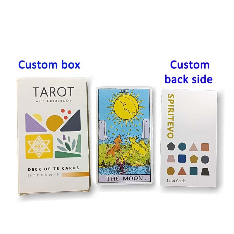 Chinese New Cheap Price custom Mini Tarot Cards tuck Box Tarot Printing your own Cards