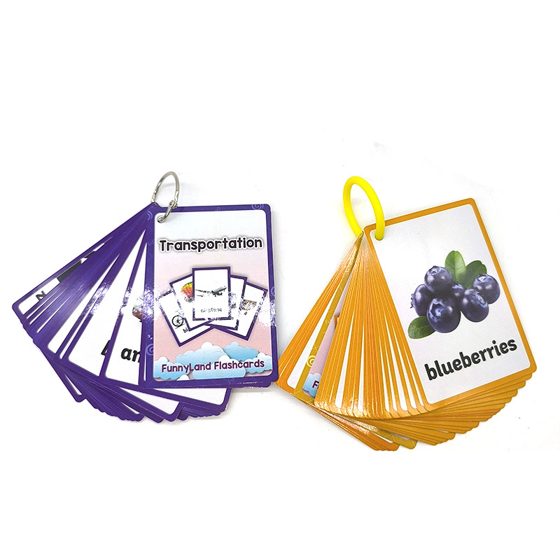 Custom any size dry erasable cards printing color dry erase flash cards different shapes playing cards